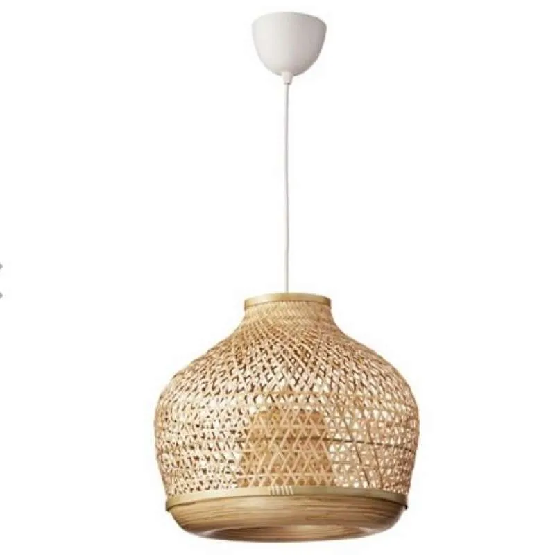 Lampu Hias Bambu Alami